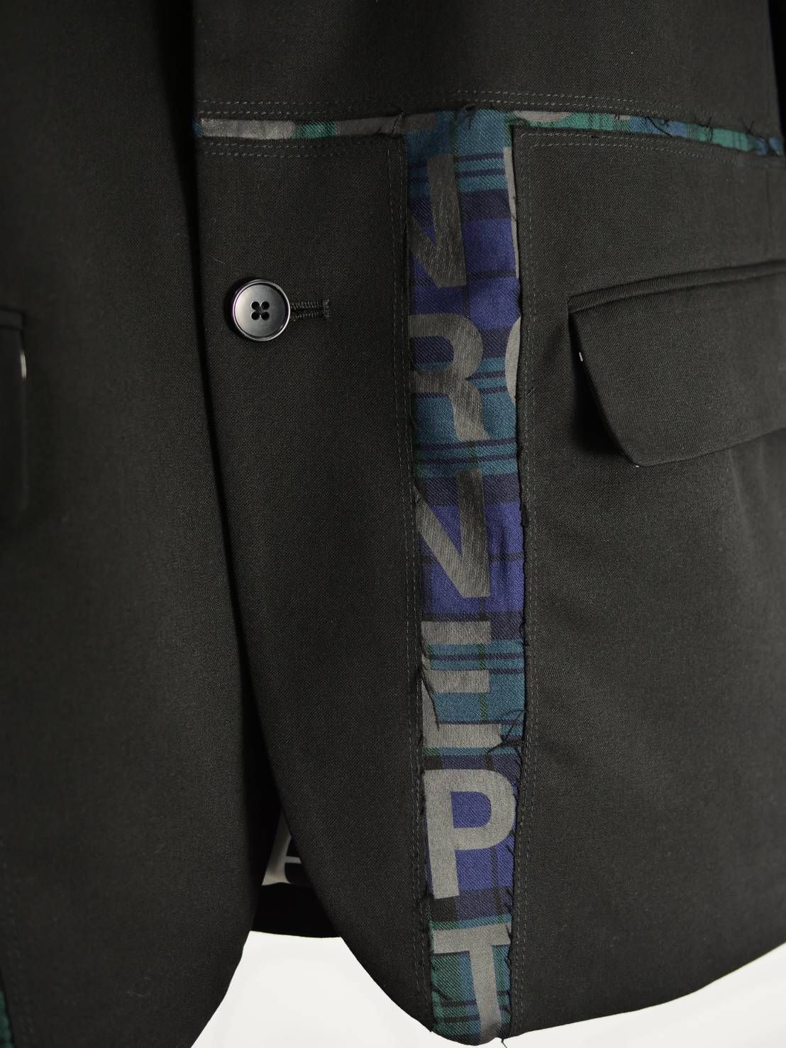 【大人はアートで差別化を】 ハンドメイド / パッチワーク / アートブランド / ピークドラペル  / ジャケット