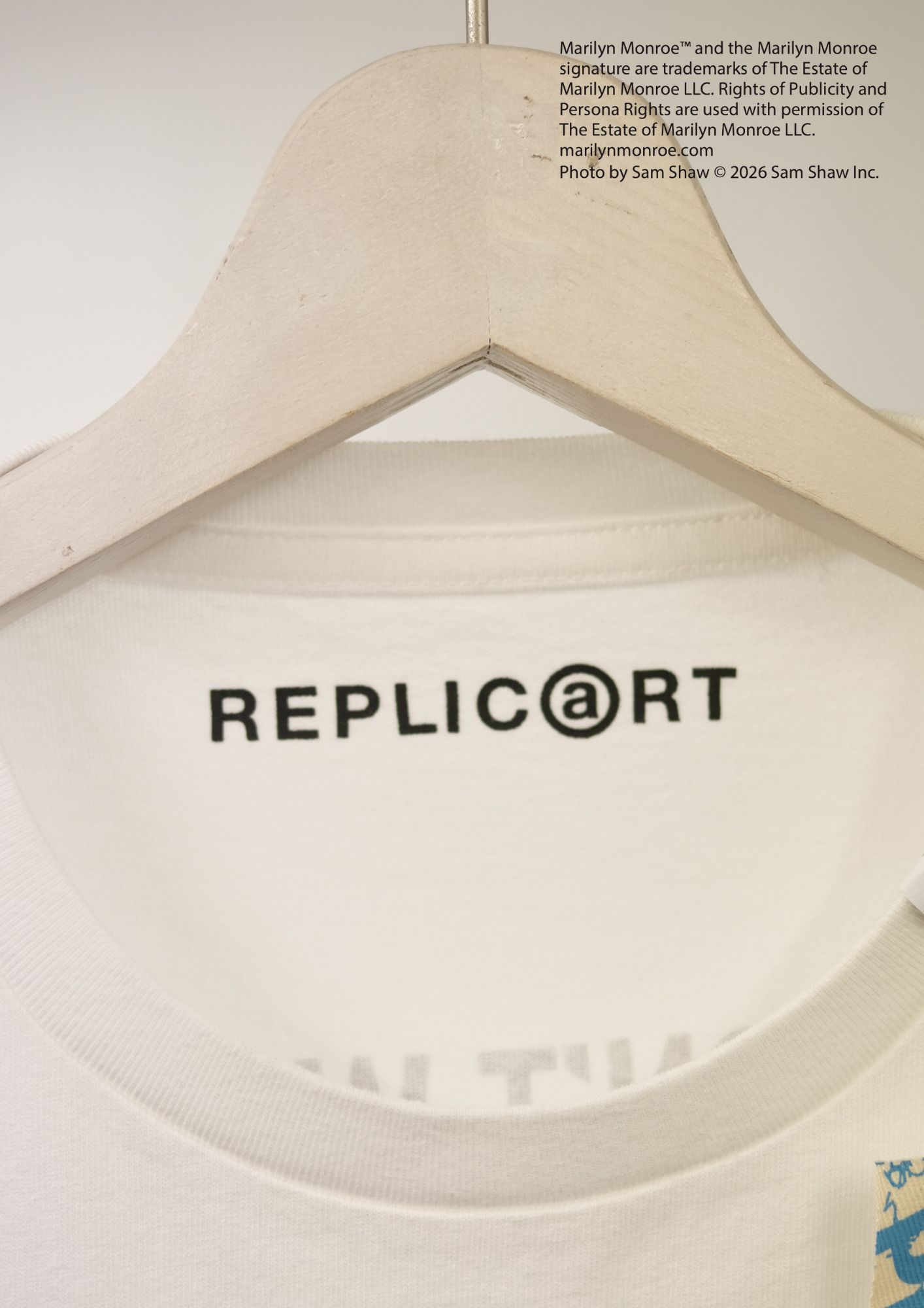 【マリリンモンロー】 RP-MM-005 / Marilyn Monroe Tシャツ / WHITE / ユニセックス / ユニセックス