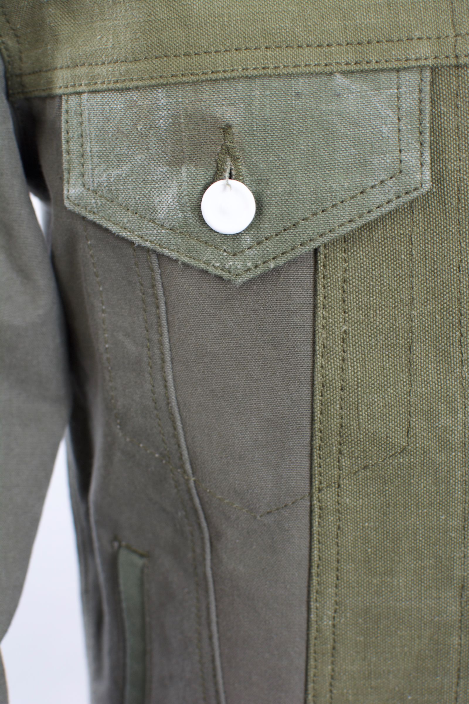 ONE-562 REBUILD JACKET / 1点物(M相当) / FRANCH ARMY DUFFLE BAG / ハンドメイド