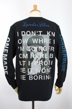 ONEMADE×LANDERBLUE「別注」ONE-710 /  XLサイズ / ロングTシャツ / HAND MADE / MAXSIX /MIKIO SUZUKI