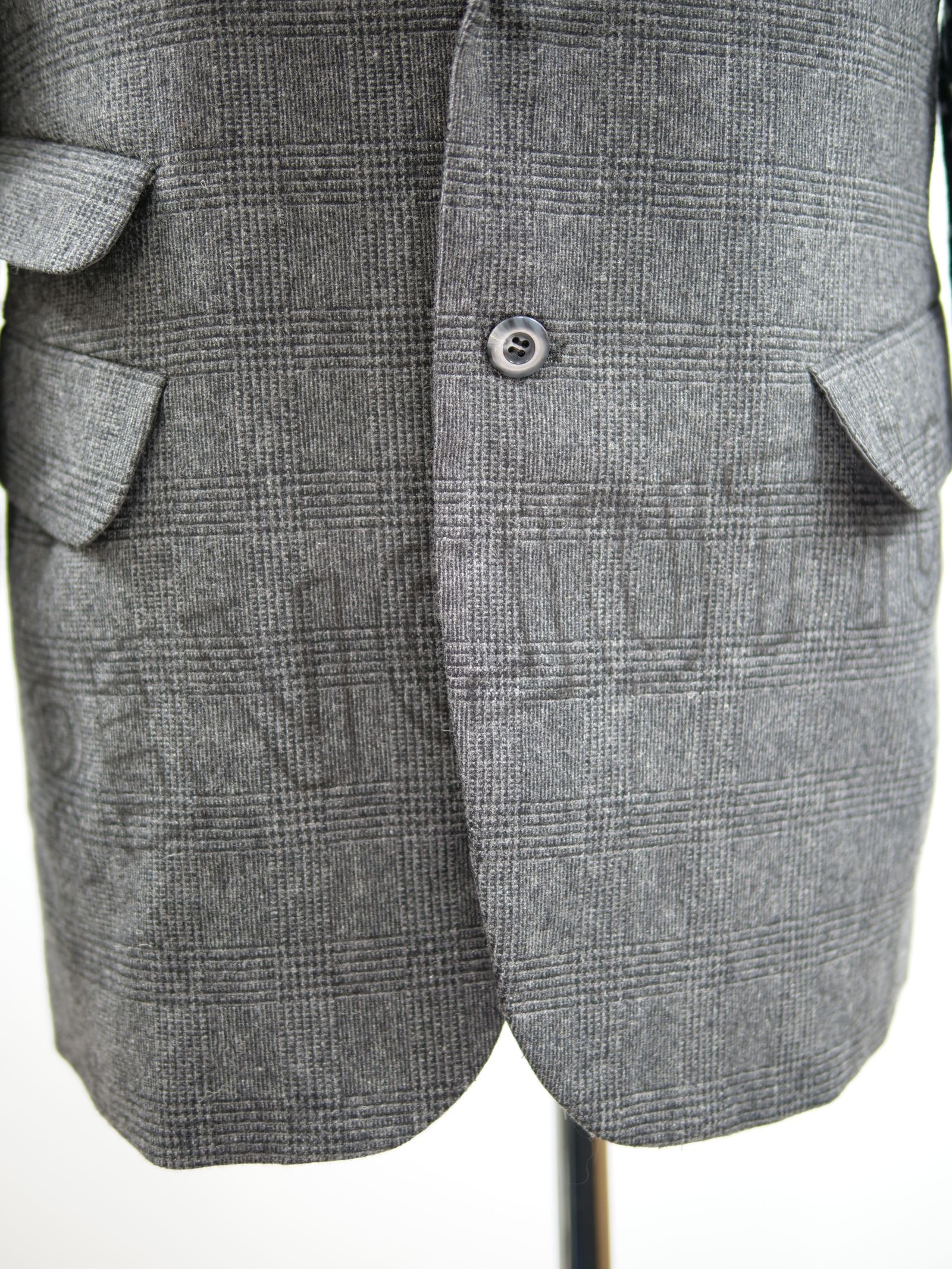 ONE-828  KINIT SLEEVES JACKET / ユニセックス  / ニット切り替えテーラード / ハンドメイド / ウール / カシミア