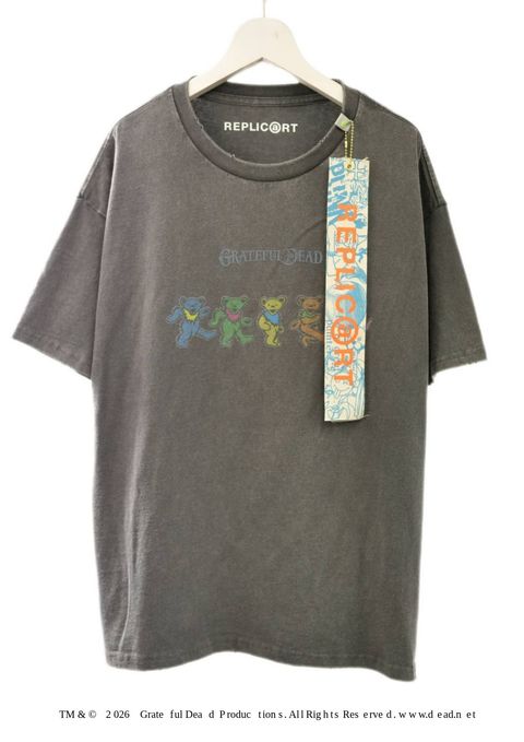 【グレイトフルデッド】 RP-GD-003 / Grateful Dead Tシャツ /  Charcoal / ユニセックス