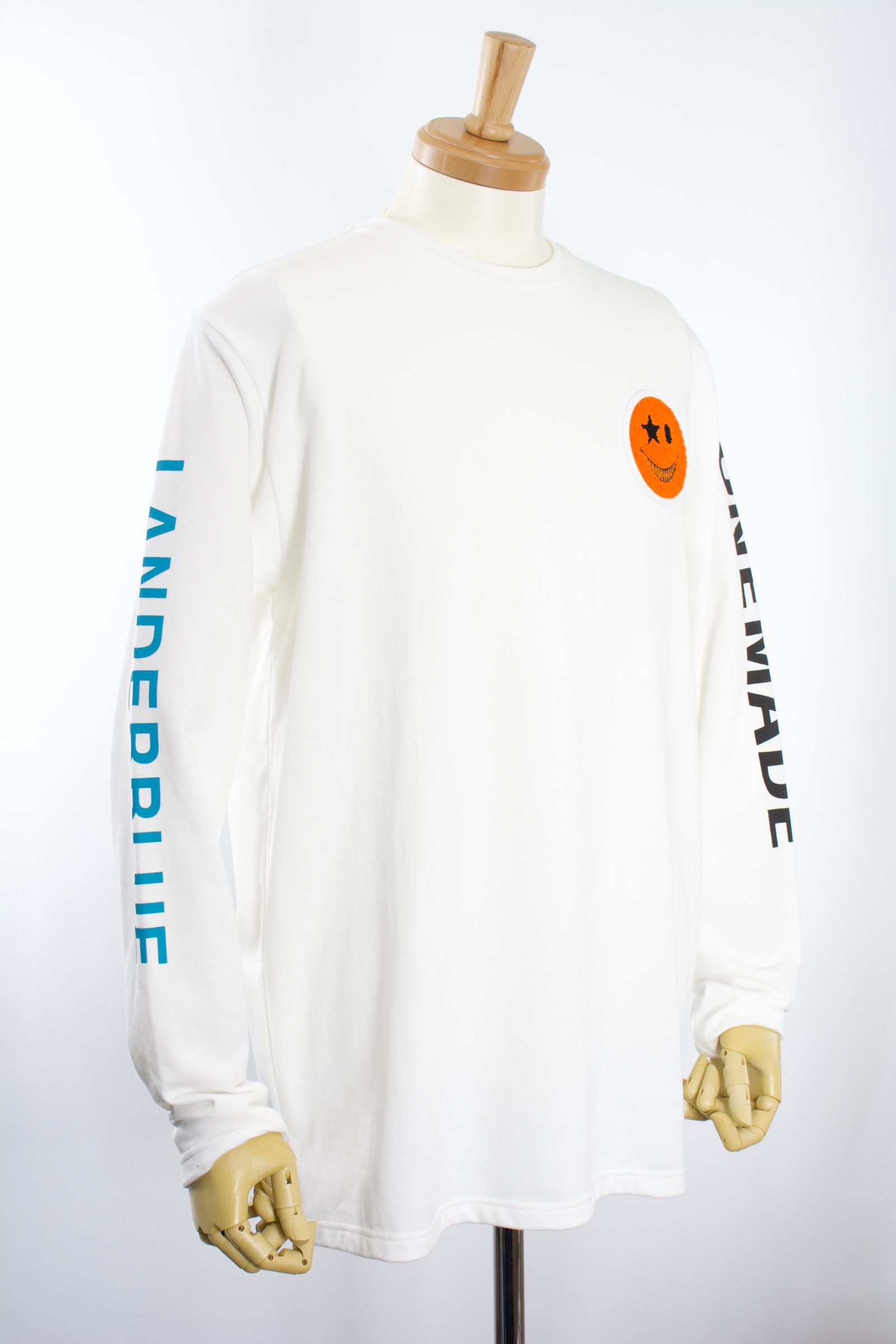 ONEMADE×LANDERBLUE「別注」ONE-710 /  XLサイズ /  ロングTシャツ / HAND MADE / MAXSIX /MIKIO SUZUKI