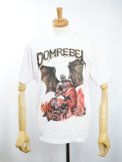 BATTLE BOX T SHIRT / WHITE / 白色 / オーバーサイズ  / USA産コットン / ヘビーオンス /厚手