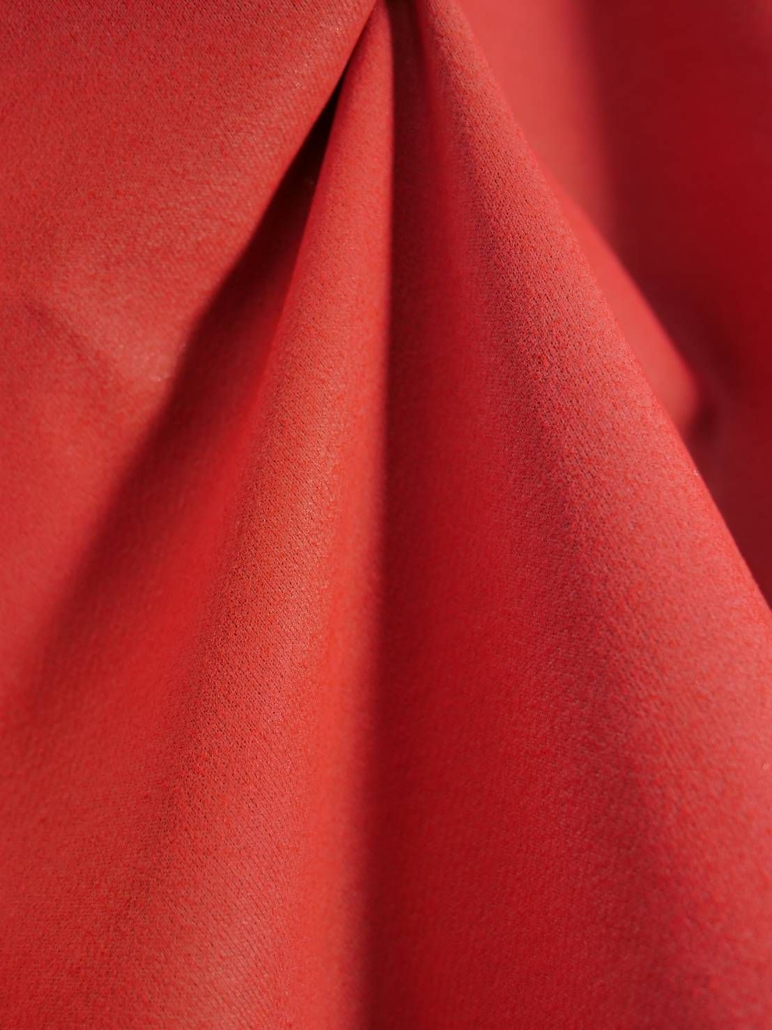 【スプレー染めトレーナー】オーバーサイズ / RED / フレンチフレンチテリー / UNISEX /  アートブランド / ハンドメイド / 日本製