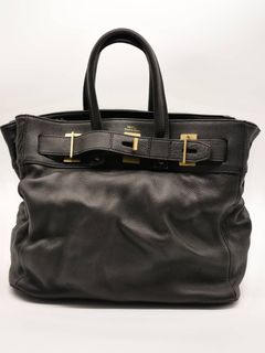 【M.U.L/ エムユーエル】姫路本革（レザー） ブラック / Mサイズ / 日本製 / Made in Japan /トートBag / メンズ レディース 兼用 UNISEX
