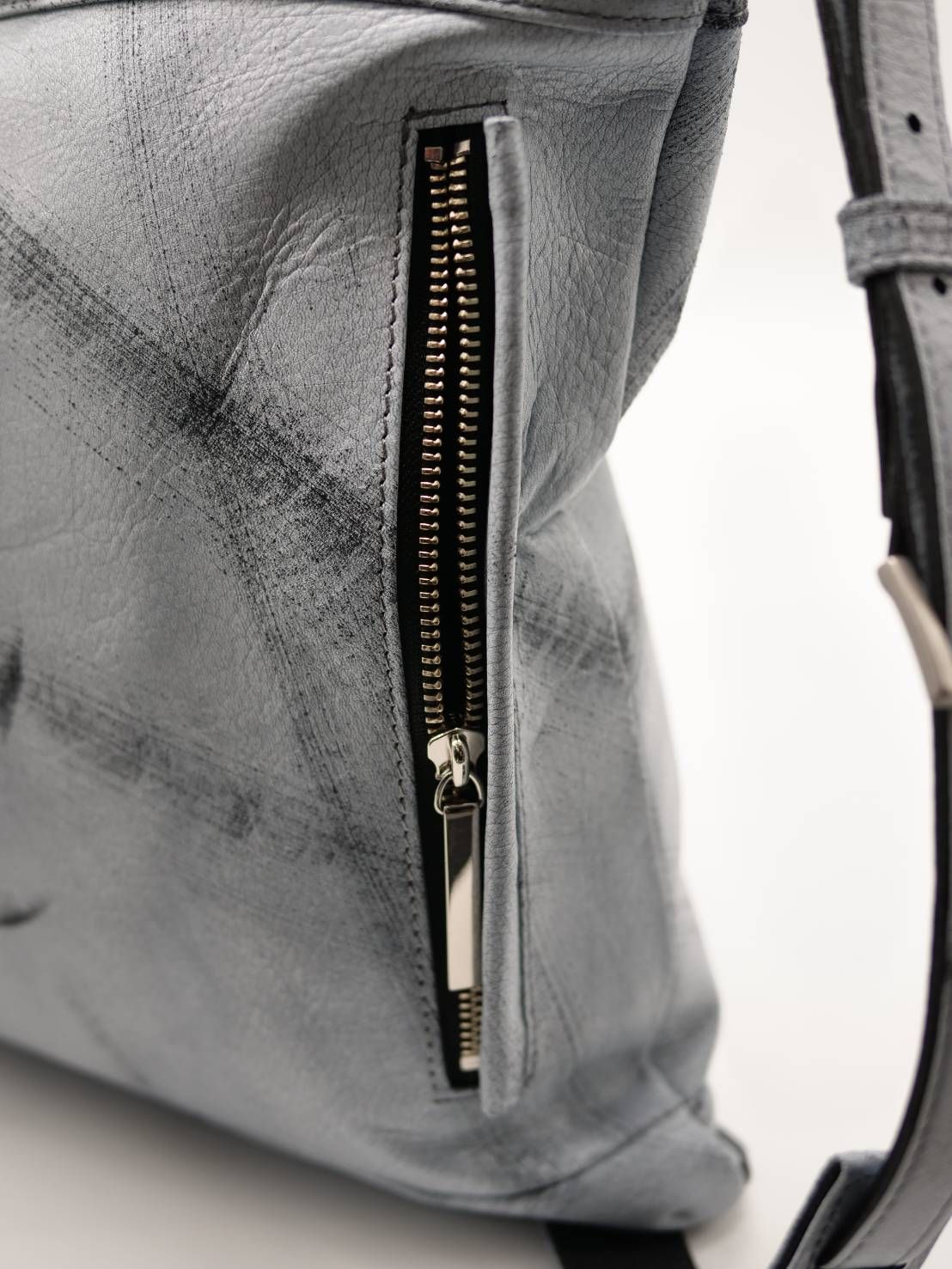 M.U.L 日本製 本革ヘルメットバッグ ヴィンテージホワイト｜2WAY ショルダートート｜姫路レザー使用｜メンズ レディース UNISEX