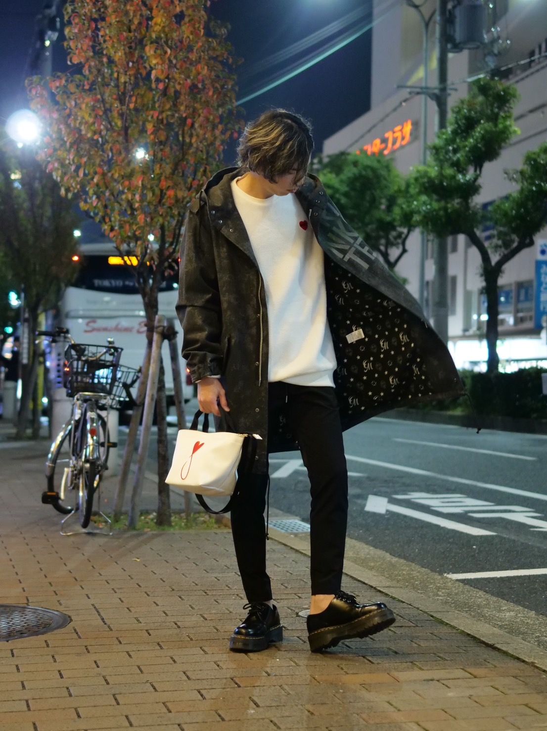 【別注 モッズコート】PARKA SHELL M-1951 / M-51 / Black Denim アウター / UNISEX / マリリンモンローデザイン
