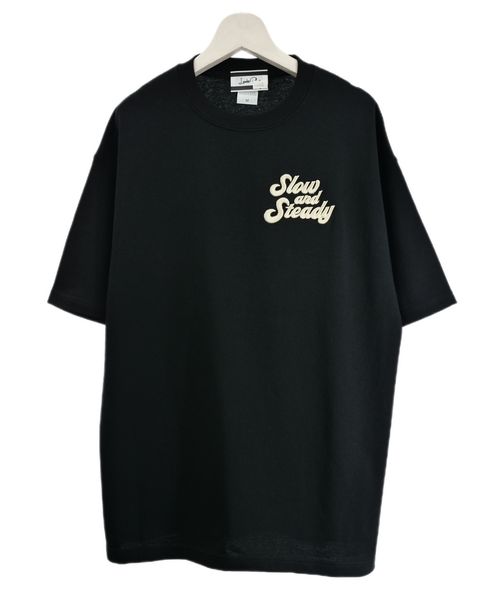 【3D刺繍】LANDER BLUE オリジナル / 刺繍Tシャツ / 高品質な厚手Tシャツ / 9オンス / ビックシルエット / ヘビーウェイトTシャツ / ヘビーオンスTシャツ