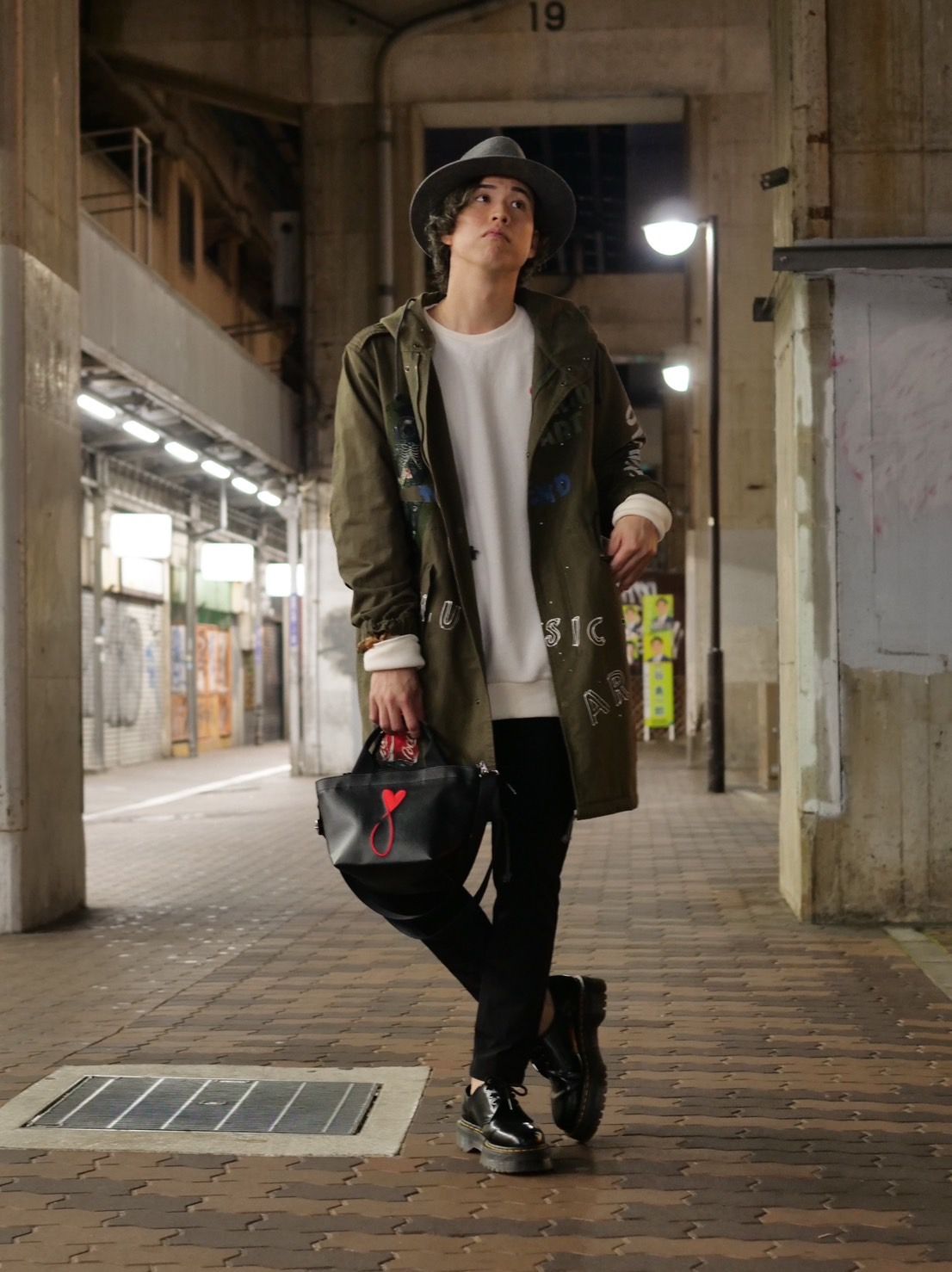 【世界で一枚だけ】別注 モッズコート / カートコバーン / ヴィンテージカーキ / ハンドメイド / アートブランド / UNISEX /PARKA SHELL M-1951 / M-51