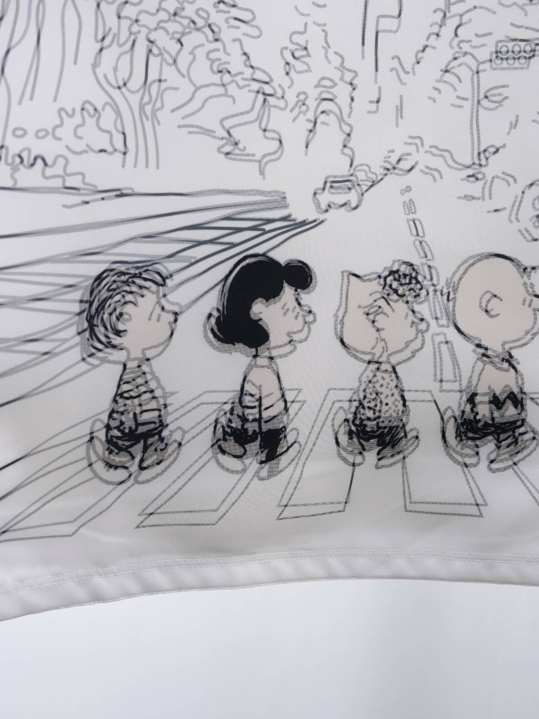 【スヌーピーシリーズ】 TR-098 / PEANUTS / SNOOPY / ライセンス商品 / 3Dアート / スヌーピーTシャツ / WHITE / UNISEX