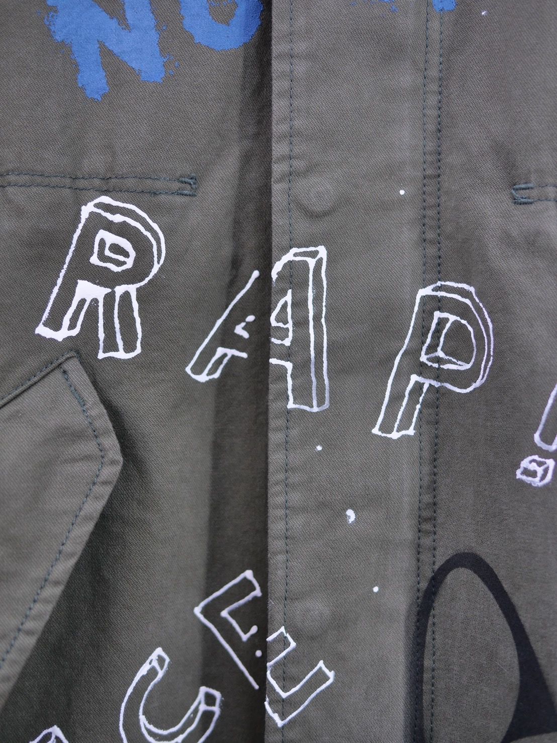 【世界で一枚だけ】別注 モッズコート / マリリンモンロー / ヴィンテージカーキ / ハンドメイド / アートブランド / UNISEX /PARKA SHELL M-1951 / M-51