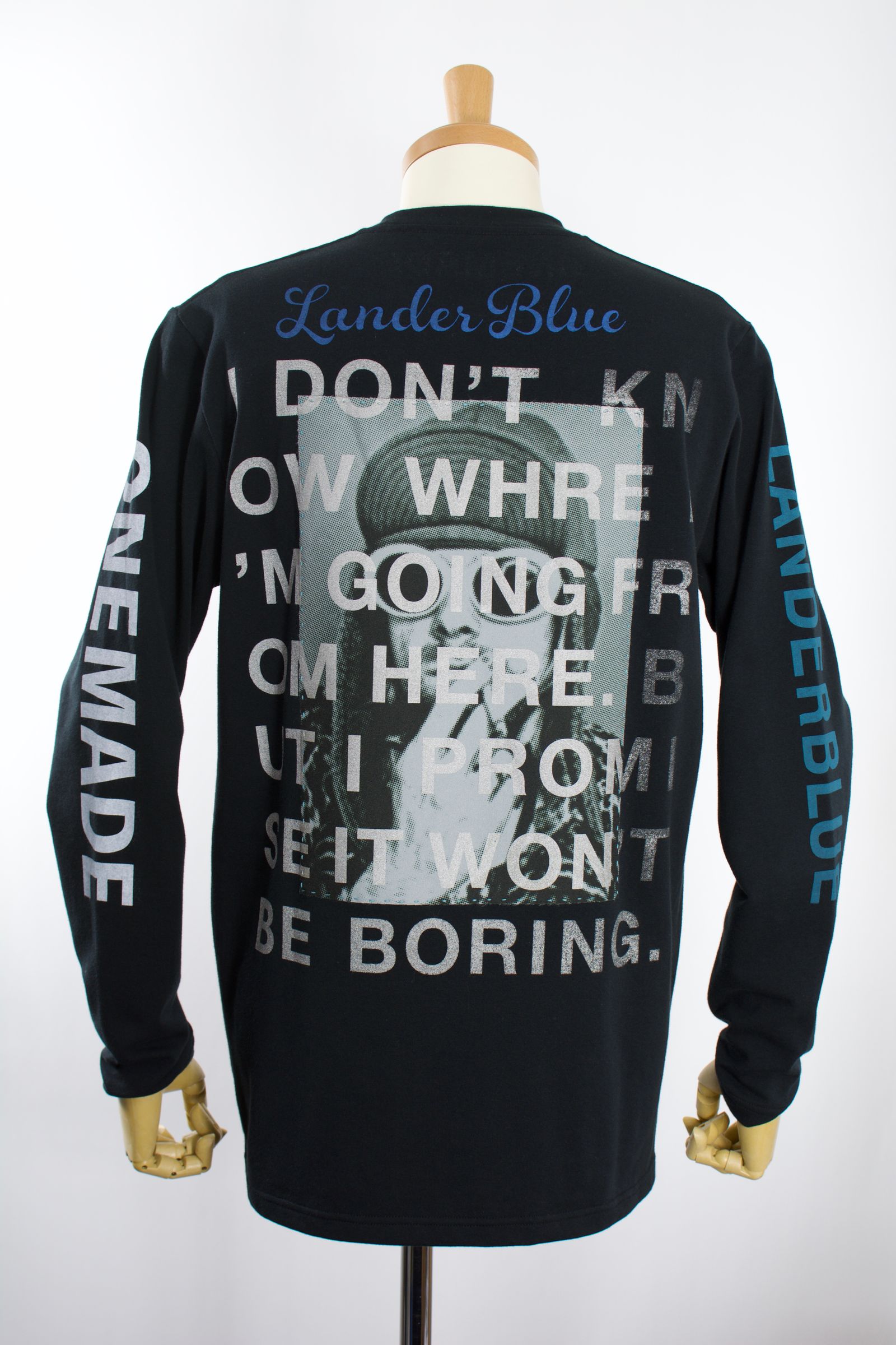 ONEMADE×LANDERBLUE「別注」ONE-710 /  ロングTシャツ / HAND MADE / MAXSIX /MIKIO SUZUKI