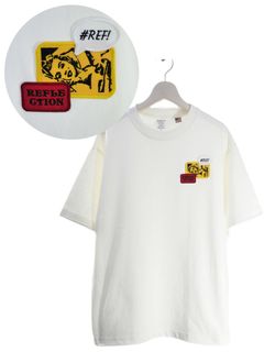 「リメイクTシャツ」マリリンモンロー Tシャツ /ワッペン / WHITE  / ユニセックス / usaコットン tシャツ
