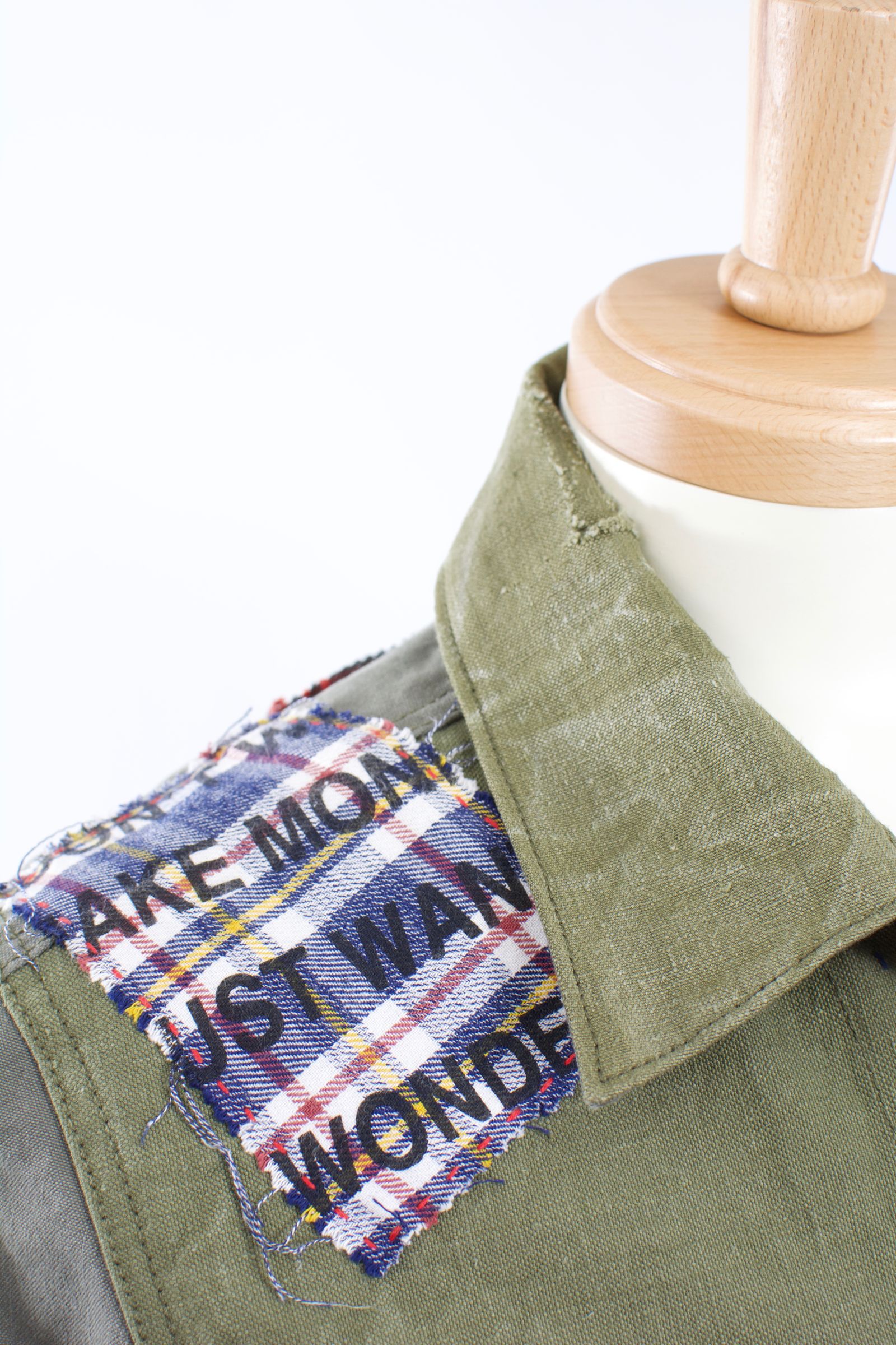ONE-562 REBUILD JACKET / 1点物(M相当) / FRANCH ARMY DUFFLE BAG / ハンドメイド