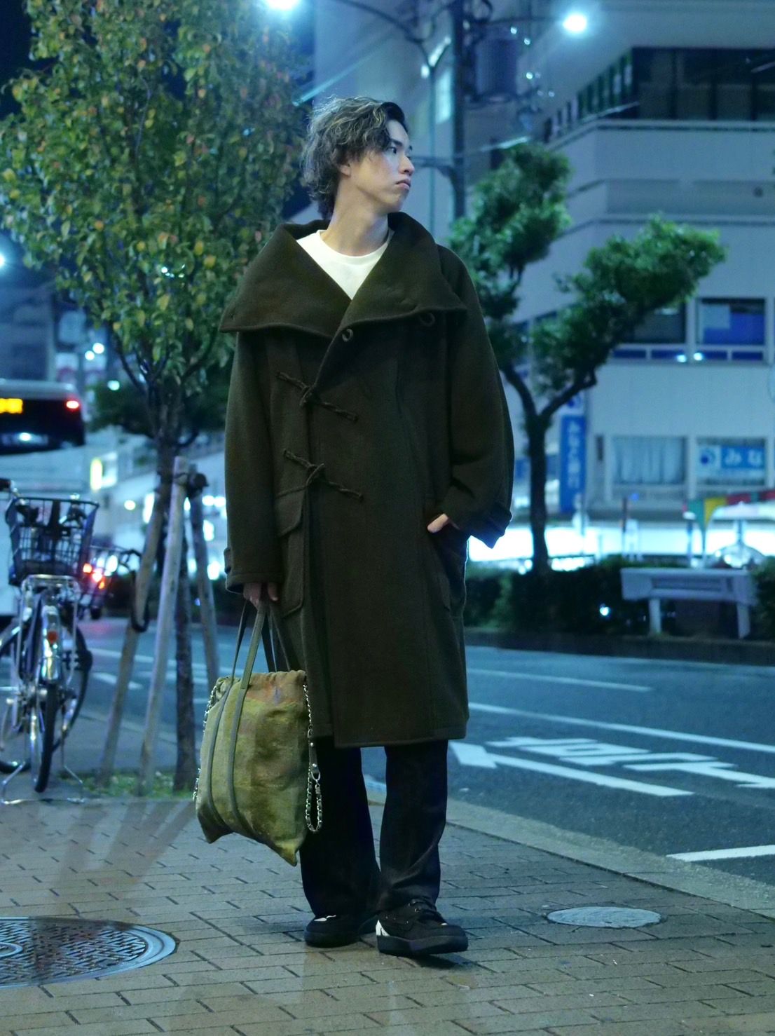 【M.U.L/ エムユーエル】Vintage Remake Fabric / フランス軍テント生地 / リメイクバック / Mサイズ / 日本製 / Made in Japan /トートBag / メンズ レディース 兼用 UNISEX