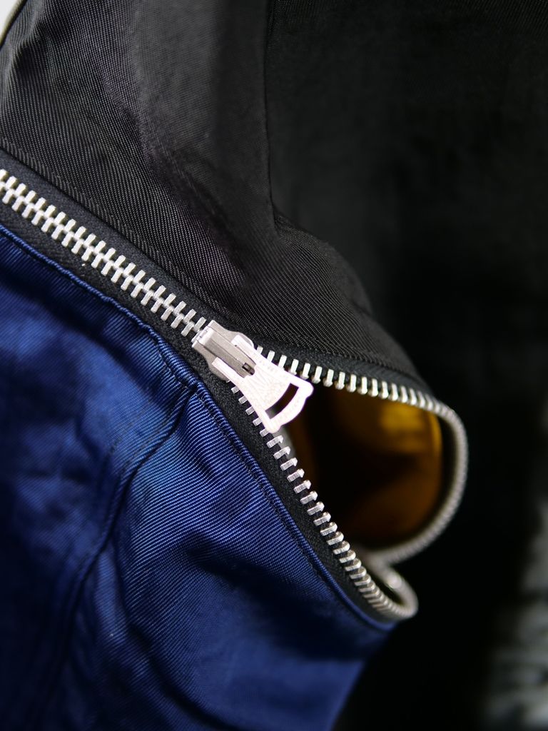 ZIPPER 部分は全てオールドアメリカン「WALDES/ウォルディス」のZIPを使用。ヴィンテージファンが喜ぶクラシックなディテール。