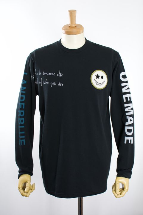 ONEMADE×LANDERBLUE「別注」ONE-710 /  ロングTシャツ / HAND MADE / MAXSIX /MIKIO SUZUKI
