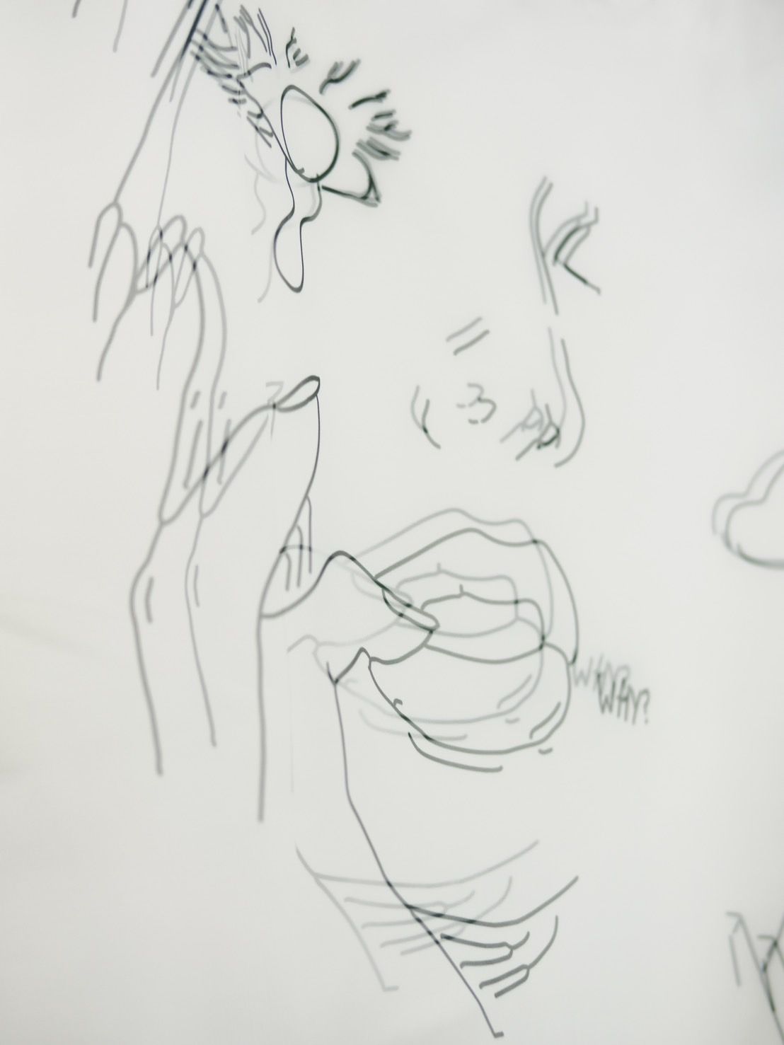 【3DアートTシャツ】 T-Shirt SKETCHES MX-1406 /  アートブランド / Art Tシャツ / WHITE / トロンプルイユファッション /ユニセックス