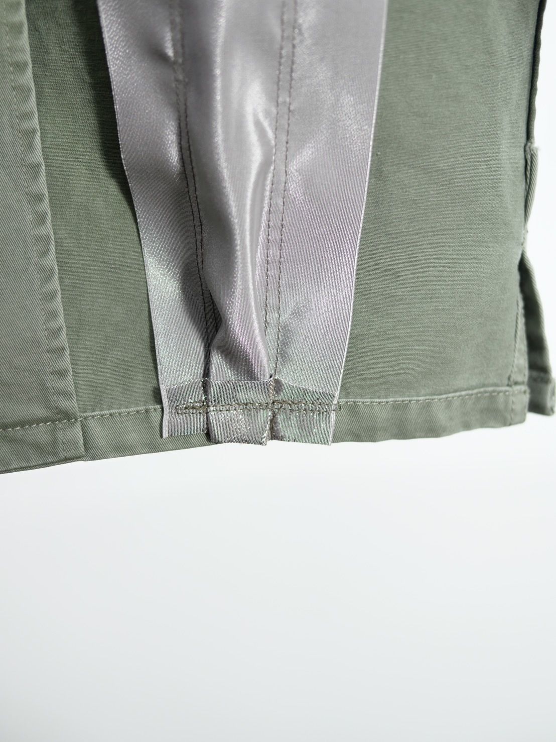 ワンメイド ONEMADE ミリタリーシャツ 48 ユーティリティシャツ 一点物 ONE MADE - 【 ミリタリーシャツ】 カーキ / UNISEX