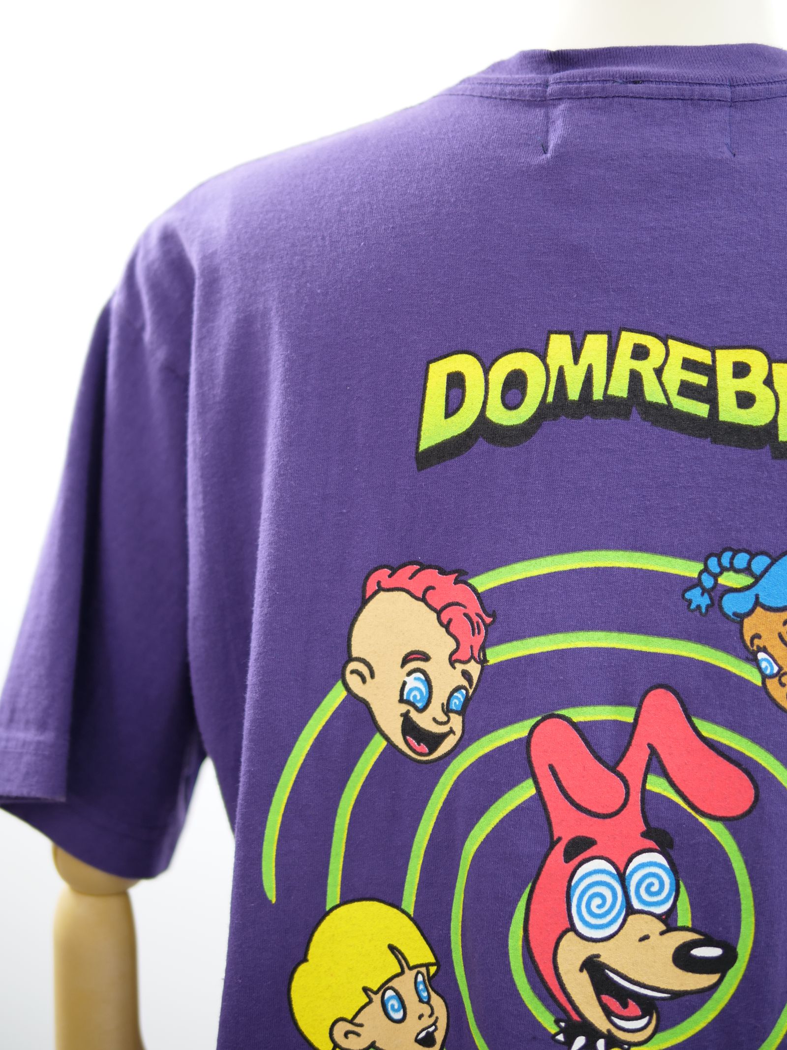 CEREAL BOX T SHIRT / PURPLE / 紫色 / オーバーサイズ  / USA産コットン / ヘビーオンス /厚手