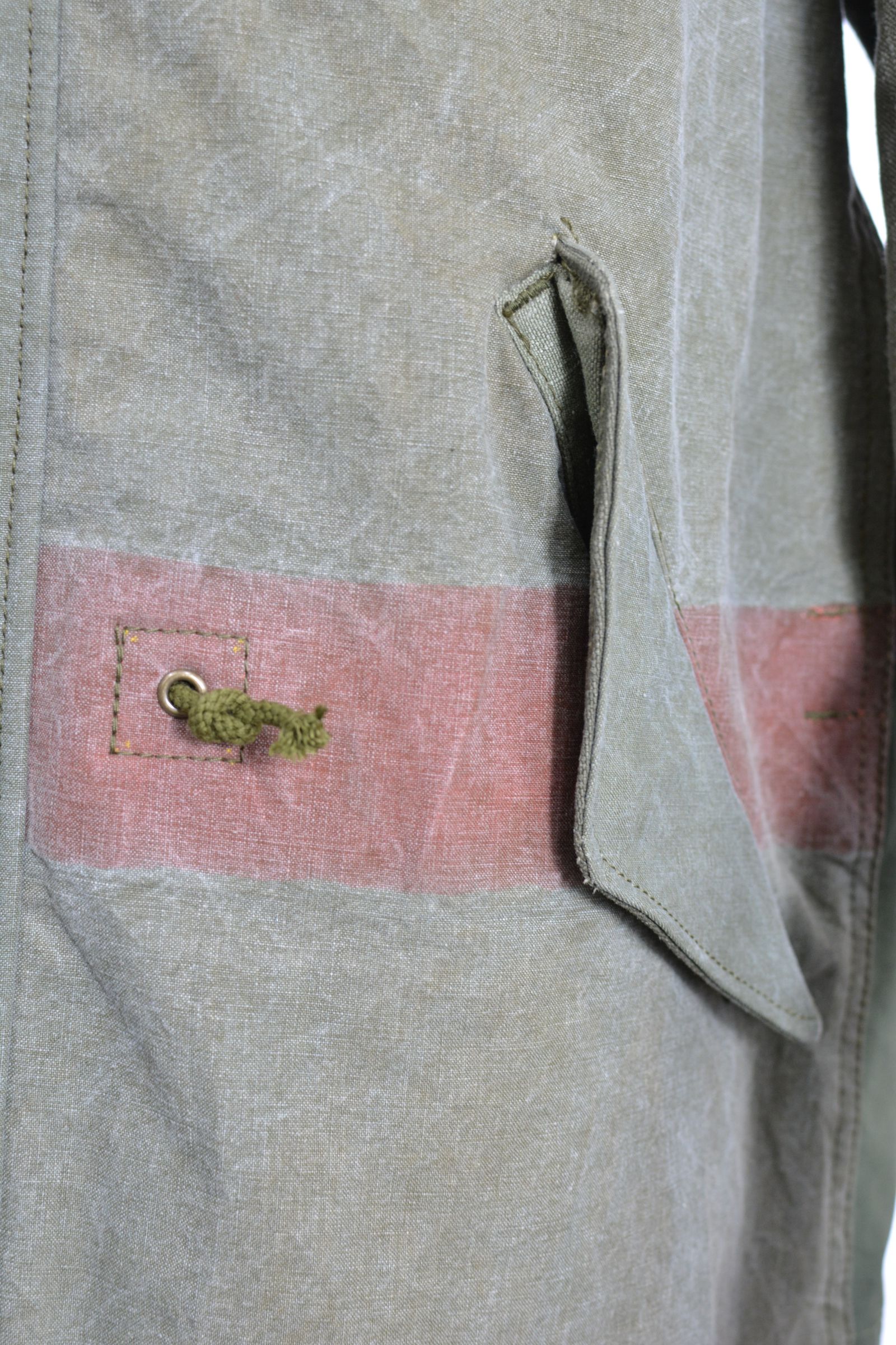 ONEMADE REBUILD LINE / ONE-640 MOZ COAT / ヴィンテージモッズコート / HAND MADE / アートブランド / フランスダッフルバッグ解体