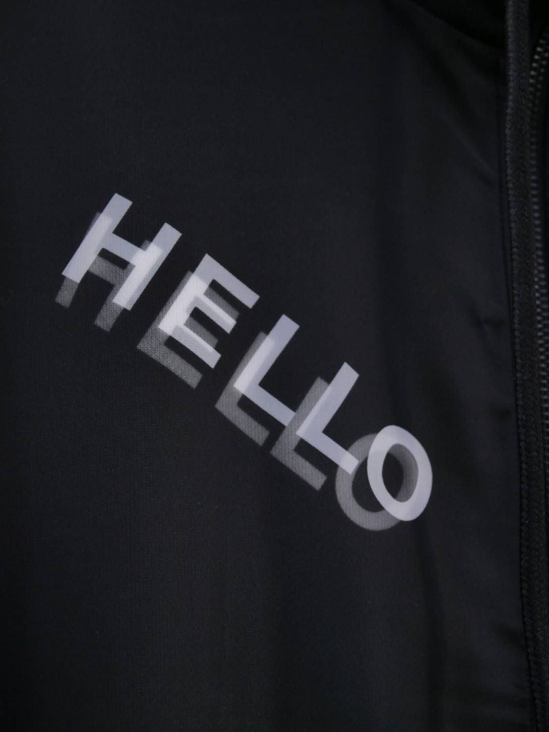 【3Dハローキティデザイン】アートパーカー / ZIPパーカー / サンリオ / BLACK / ユニセックス