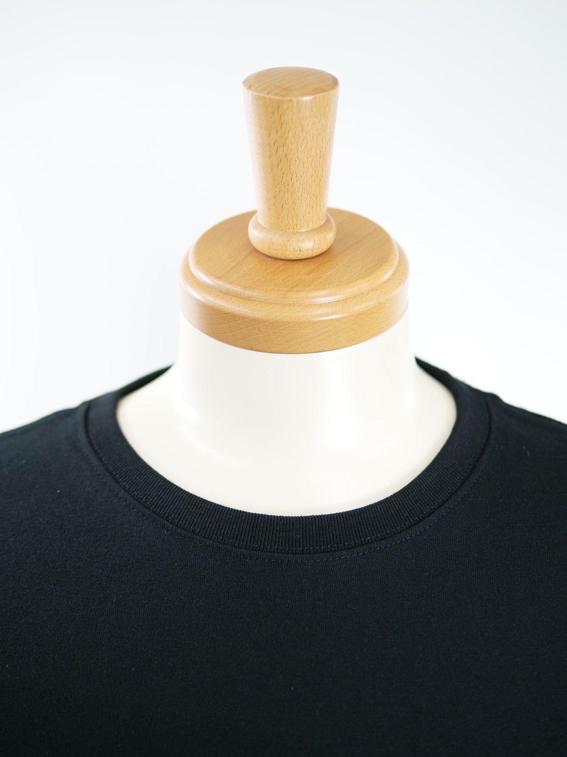 【3D刺繍】LANDER BLUE オリジナル / BLACK / ブラック / ニコちゃん刺繍 / ビックシルエット / 1ポケTシャツ