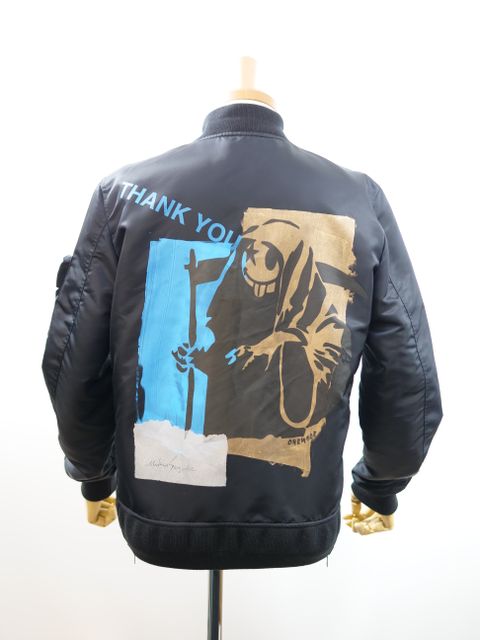 ONEMADE / LANDERBLUE別注 / 48サイズ(M〜L) / MA1 /リバーシブル / ハンドメイド/ MADE IN JAPAN
