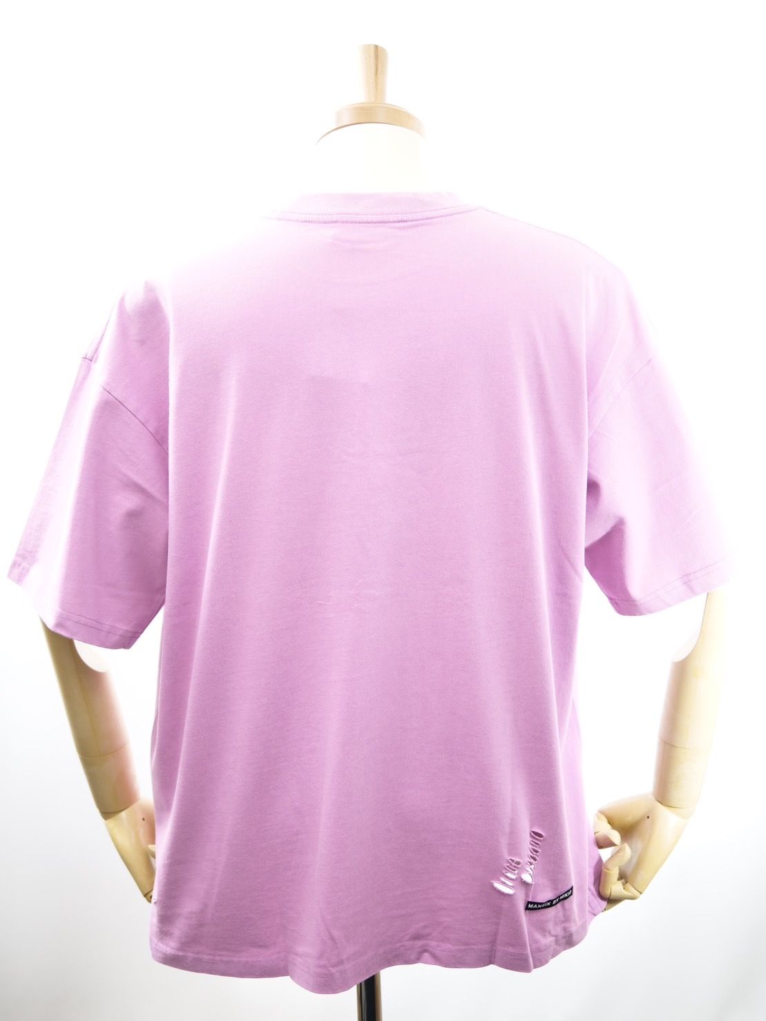 【maxsix x Trick Or Chic】 オーバーサイズTシャツ / ビンテージピンク /  アートTシャツ / オールジェンダー / ユニセックス /