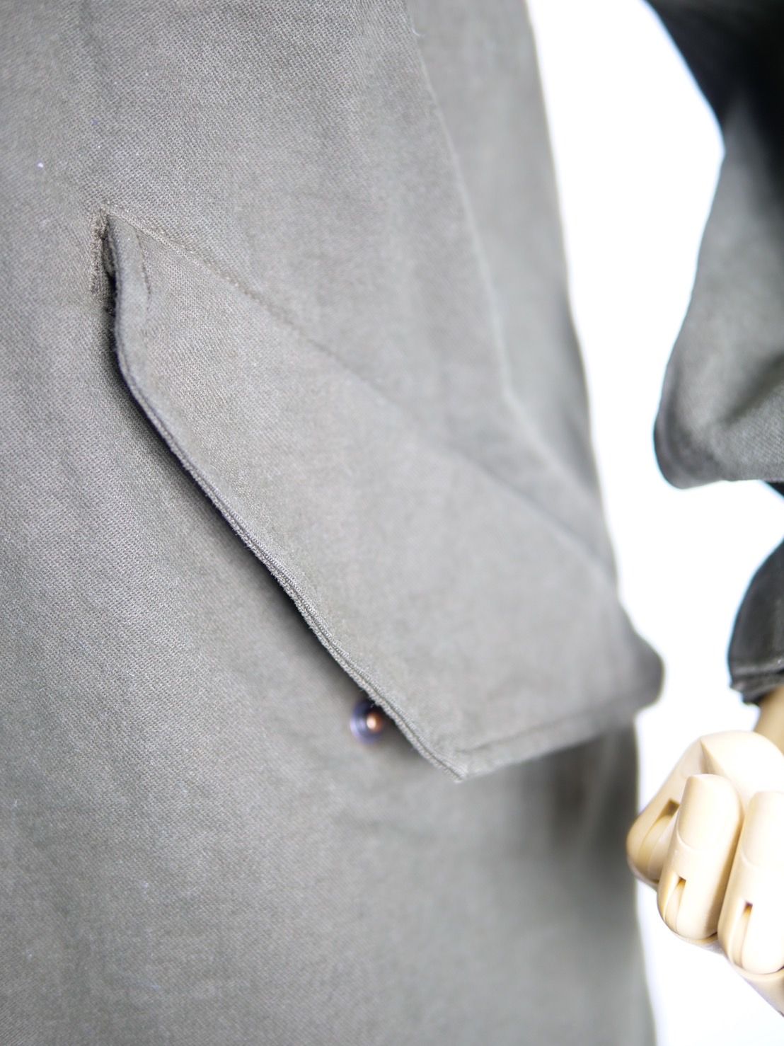 【世界で一枚だけ】 MODSCOAT / UNISEX / ユニセックス / ヴィンテージカーキ / ハンドメイド / タイダイ染め / 手染めモッズコート / HAND MADE / アートブランド