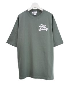 【3D刺繍】LANDER BLUE オリジナル / 刺繍Tシャツ / 高品質な厚手Tシャツ / 9オンス / ビックシルエット / ヘビーウェイトTシャツ / ヘビーオンスTシャツ
