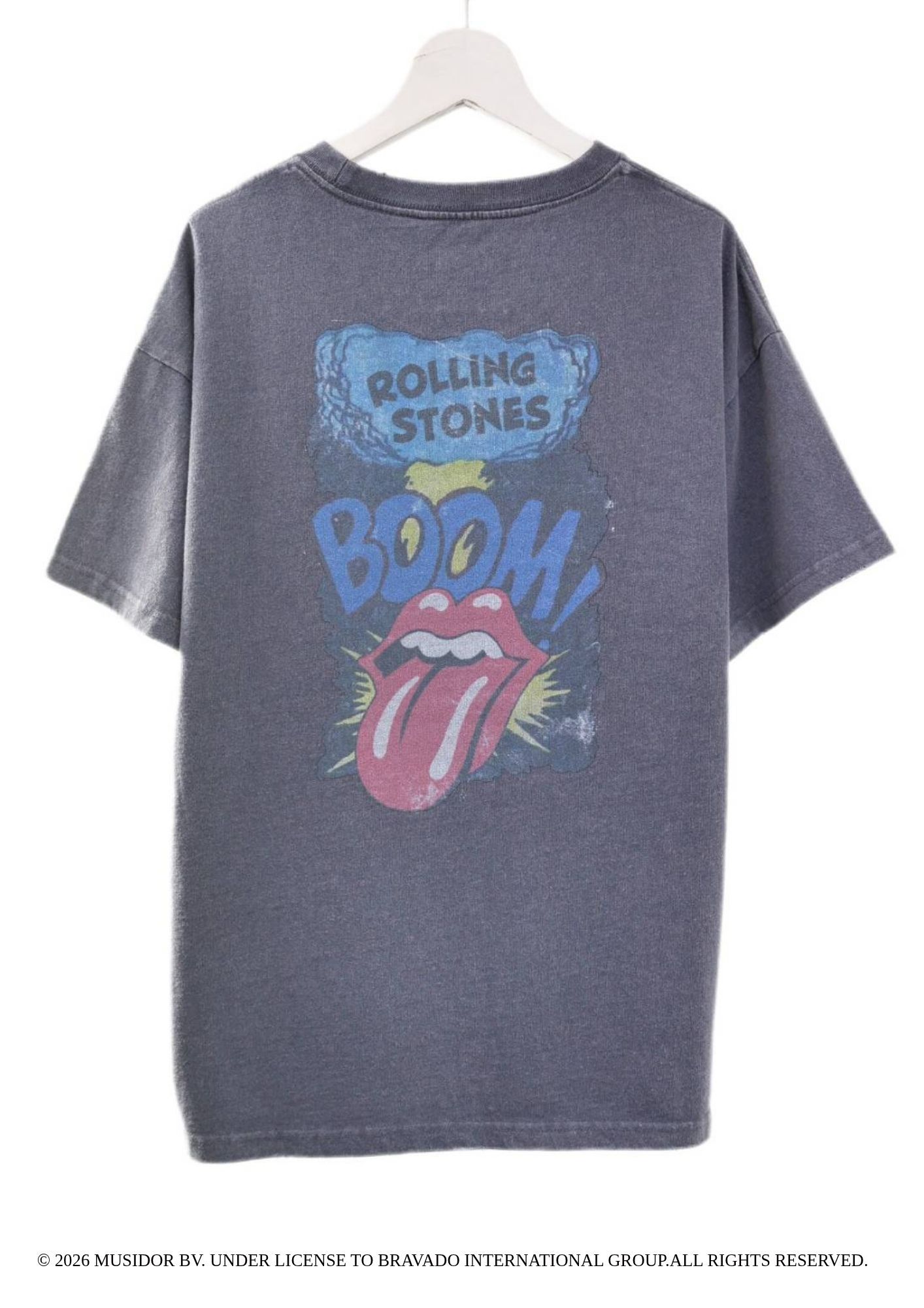 【ローリングストーンズ】 RP-RS-003 / The Rolling Stone Tシャツ / Charcoal / ユニセックス