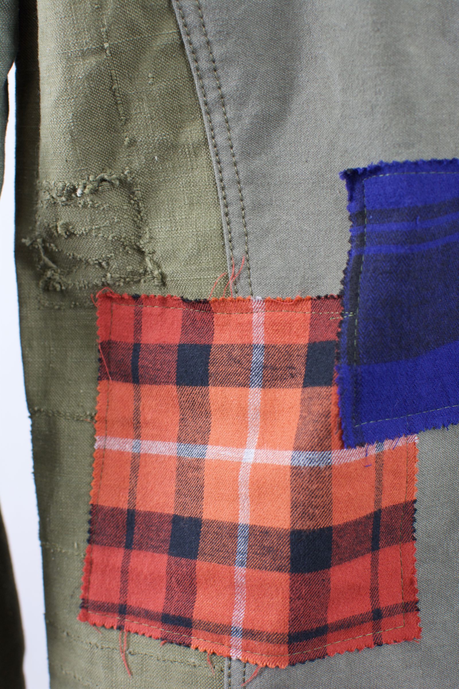 ONE-562 REBUILD JACKET / 1点物(M相当) / FRANCH ARMY DUFFLE BAG / ハンドメイド