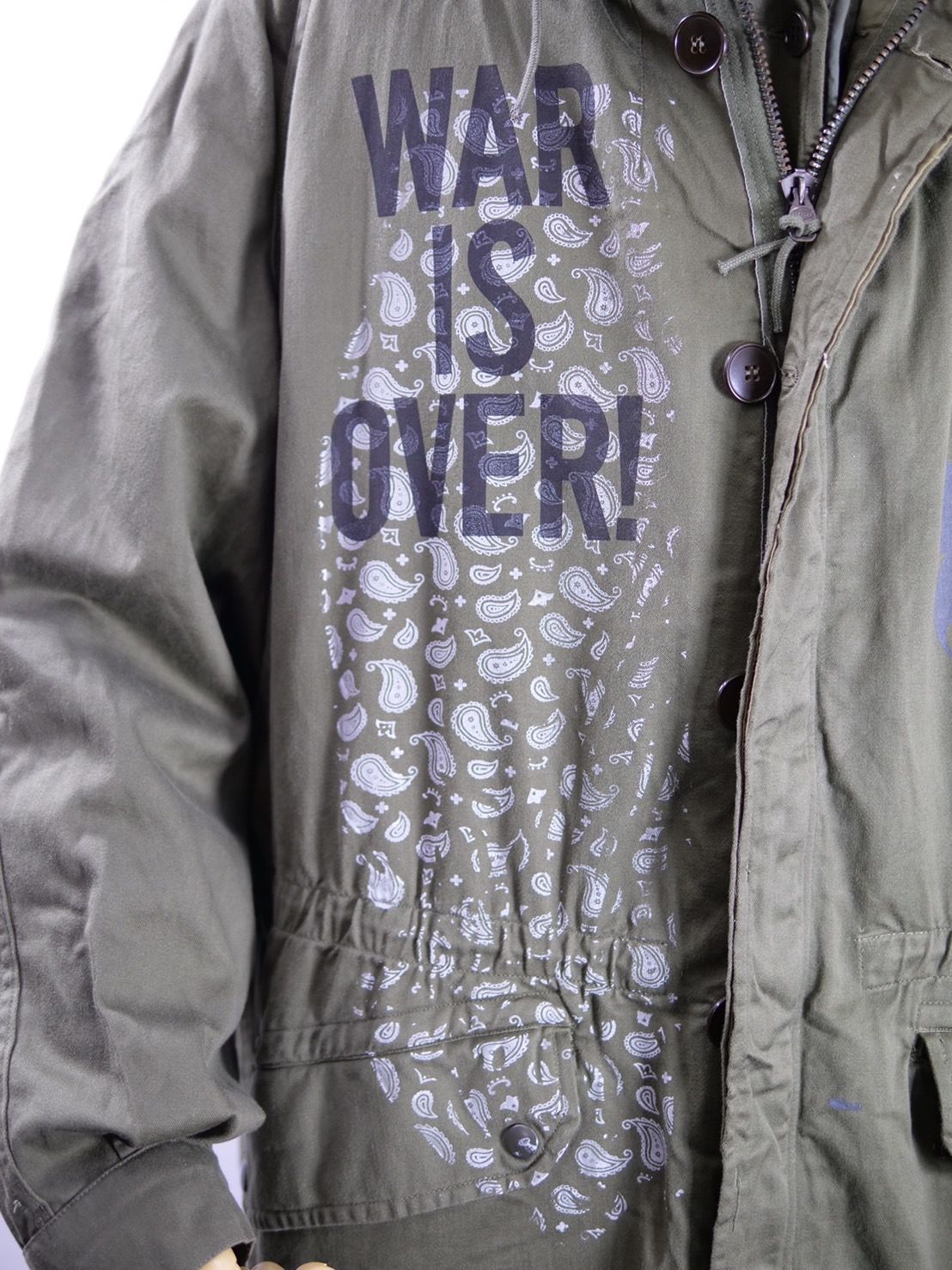 【ハンドメイドブランド】 MODS COAT / モッズコート / KHAKI カーキ/ M-65 M- 64 French Army / COTTON 100% コットン / ユニセックス