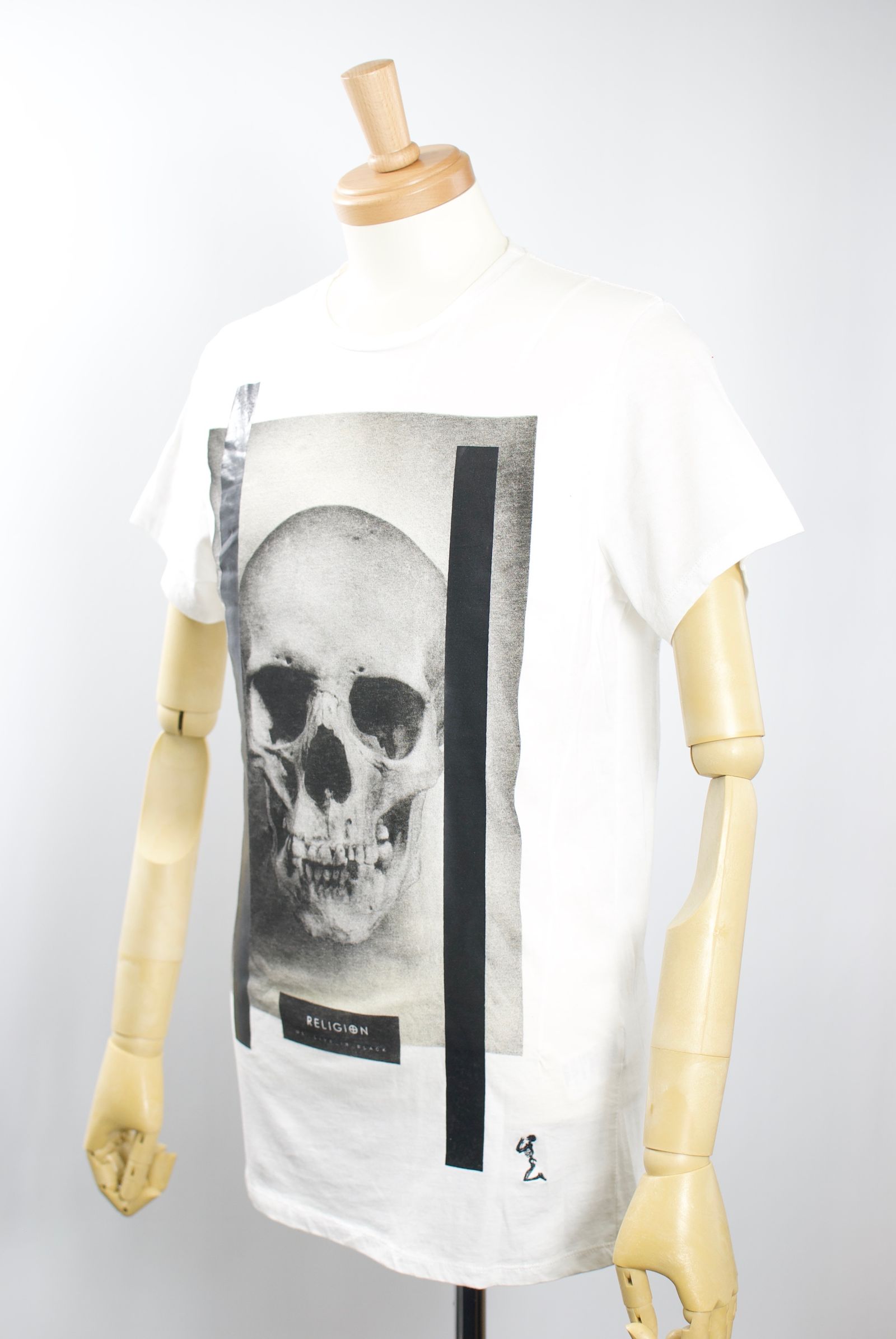 37BSFG05/ SKULL FOIL / 日本未発売 /スカルロックTシャツ/アーティスト着用ブランド / コットンジャージー