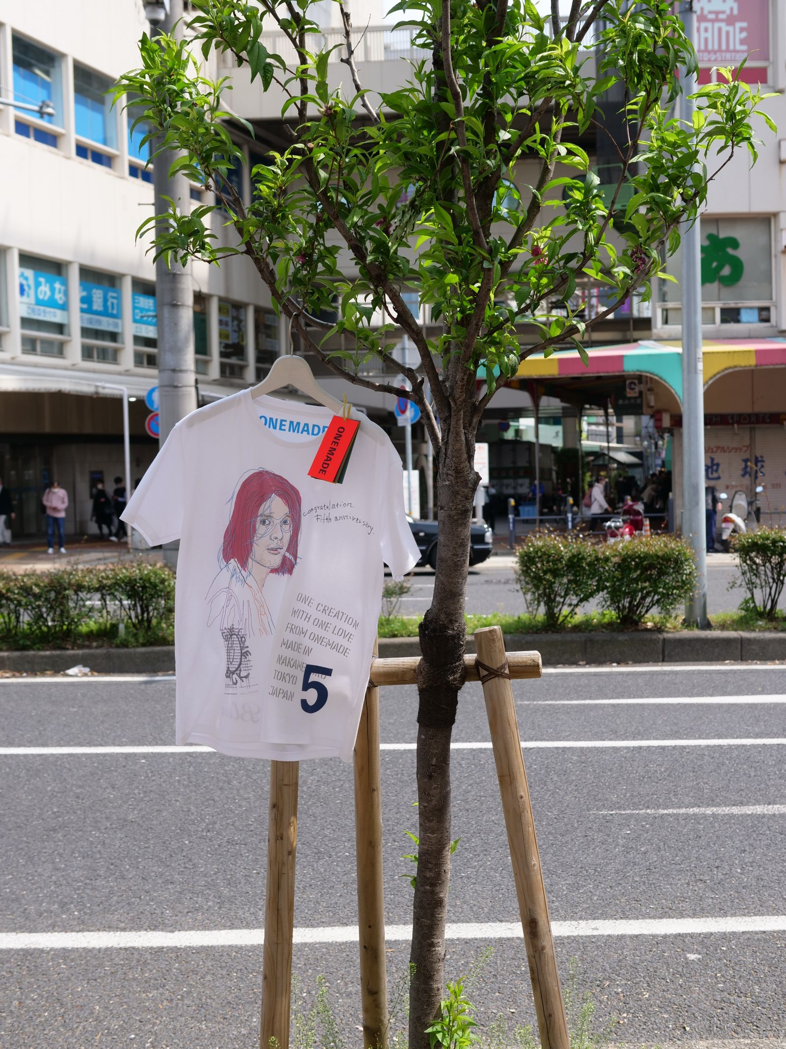 【限定モデル】現代作家が手がけるブランド / TSHIRT / Tシャツ / ハンドメイド / 版画アート / アートピース / 芸術