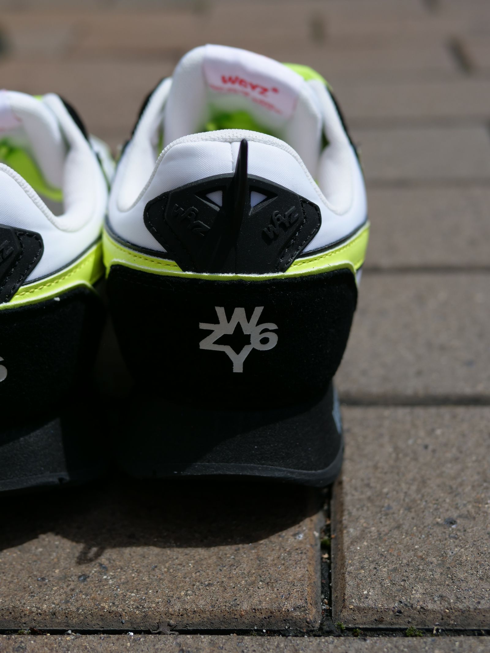 JET-M  / WHT×YEL×BLK /ローカットスニーカー「スウェード×ナイロン×レザーの異素材コンビネーション」
