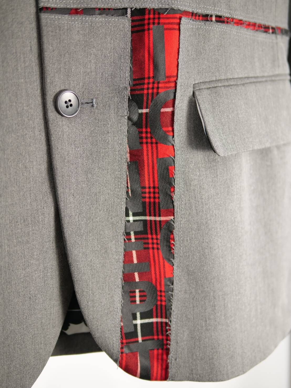 【大人はアートで差別化を】 ハンドメイド / パッチワーク / アートブランド / ピークドラペル  / ジャケット