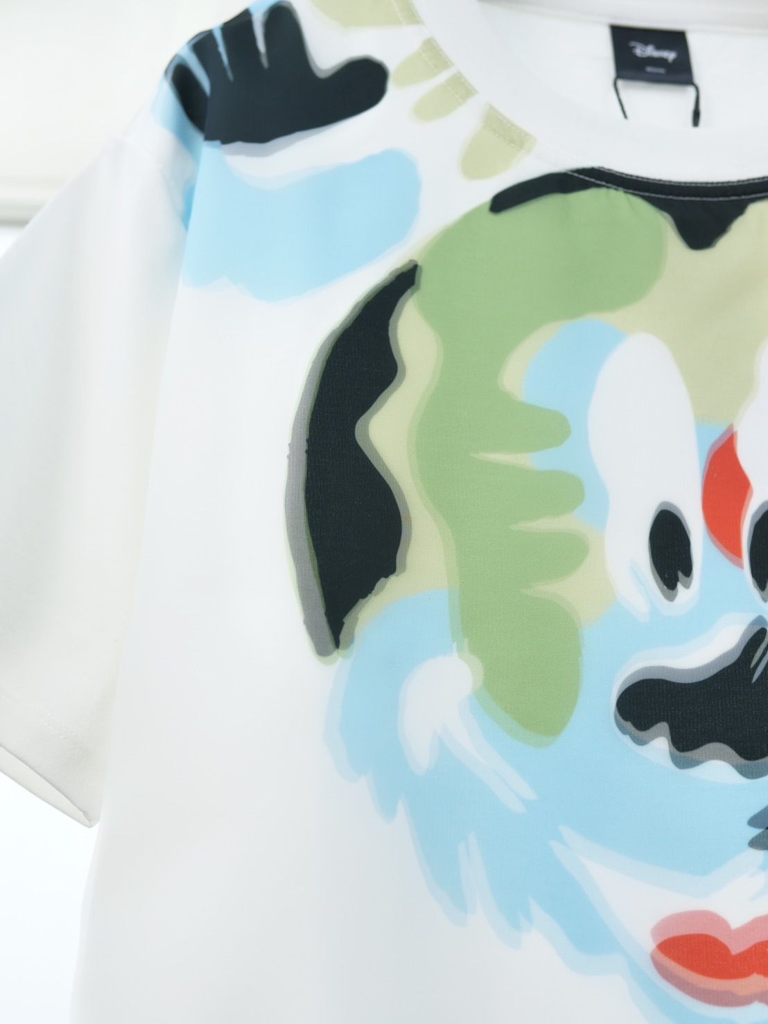 【MAXSIX3Dシリーズ】  CAMOUFLAGE / MICKEY / アートTシャツ / ディズニーライセンス商品  / WHITE / ユニセックス