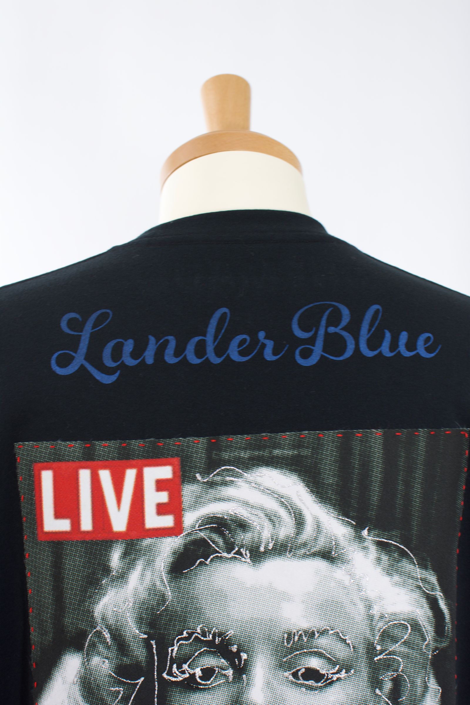 ONEMADE×LANDERBLUE「別注」ONE-710 / Lサイズ / ロングTシャツ / HAND MADE / MAXSIX /MIKIO SUZUKI
