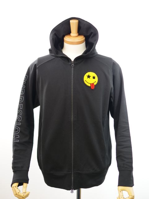 ONE-903 / ZIPHOODY / 別売パンツでSETUP可能 / ブラック/ イージーケア / ハンドメイド / アート /