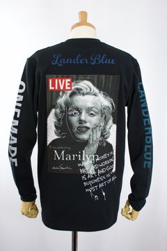 ONEMADE×LANDERBLUE「別注」ONE-710 / Lサイズ / ロングTシャツ / HAND MADE / MAXSIX /MIKIO SUZUKI