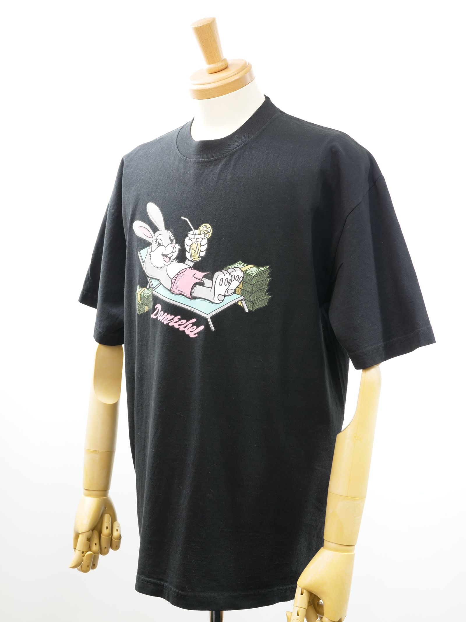 BUCKS BOX T / BLACK / 黒色 / オーバーサイズ  / USA産コットン / ヘビーオンス /厚手