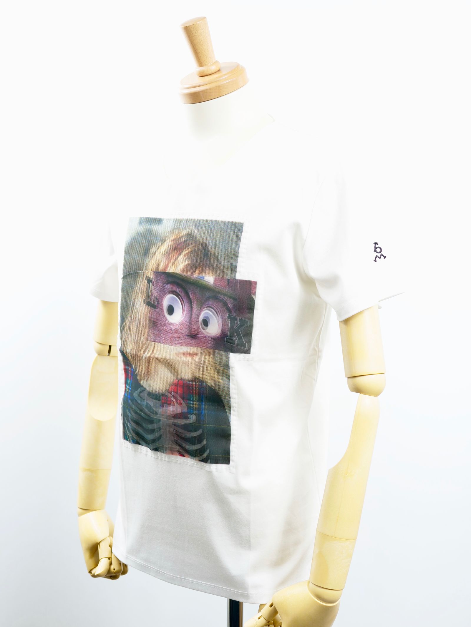 【3D アートTシャツ 】/ カートコバーン  / WHITE / ユニセックス / 日本製