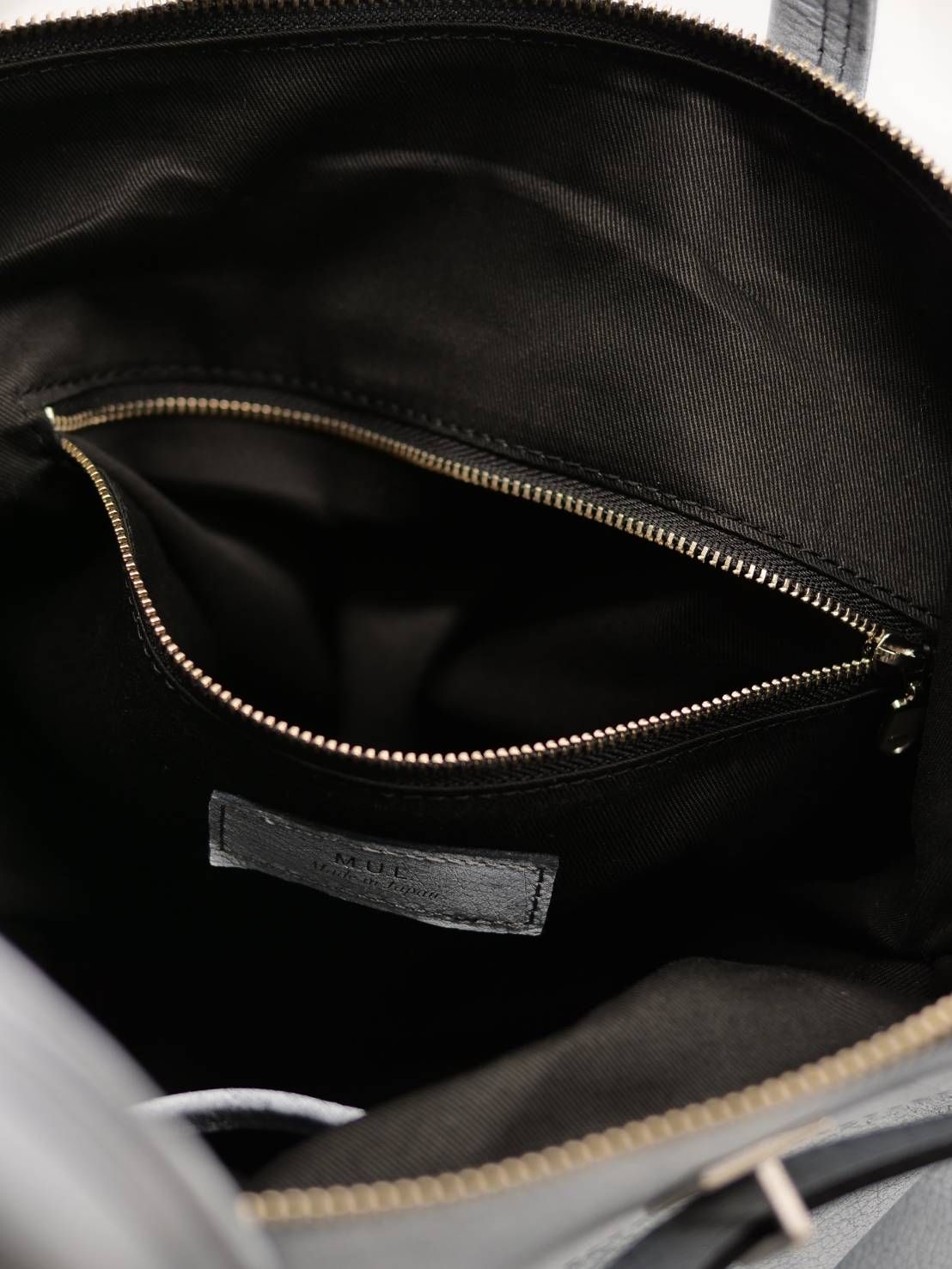 M.U.L 日本製 本革ヘルメットバッグ ヴィンテージホワイト｜2WAY ショルダートート｜姫路レザー使用｜メンズ レディース UNISEX