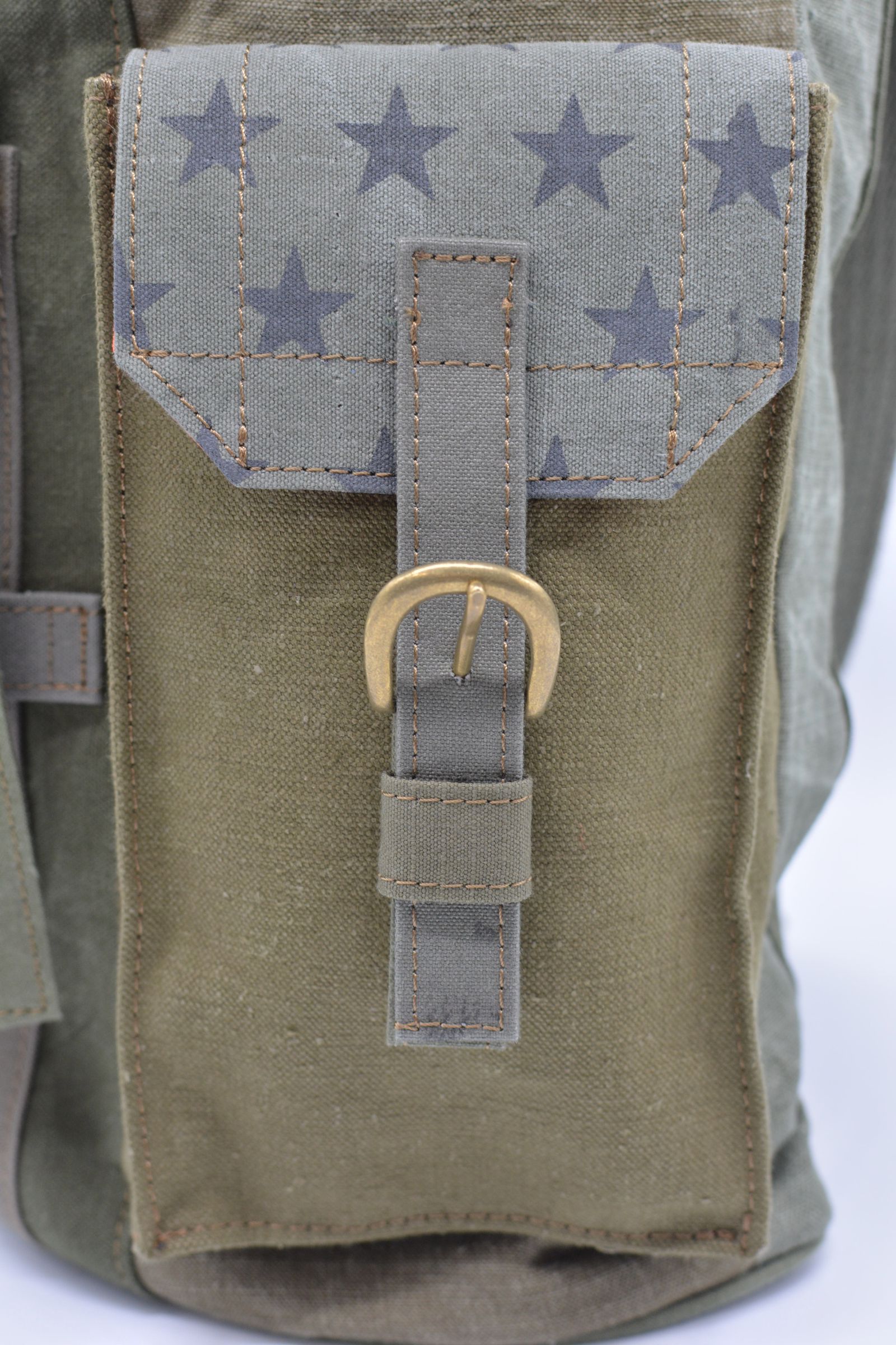 ONEMADE REBUILD LINE / ONE-684 RUCK SACK  / ヴィンテージ / HAND MADE / アートブランド / フランスダッフルバッグ解体