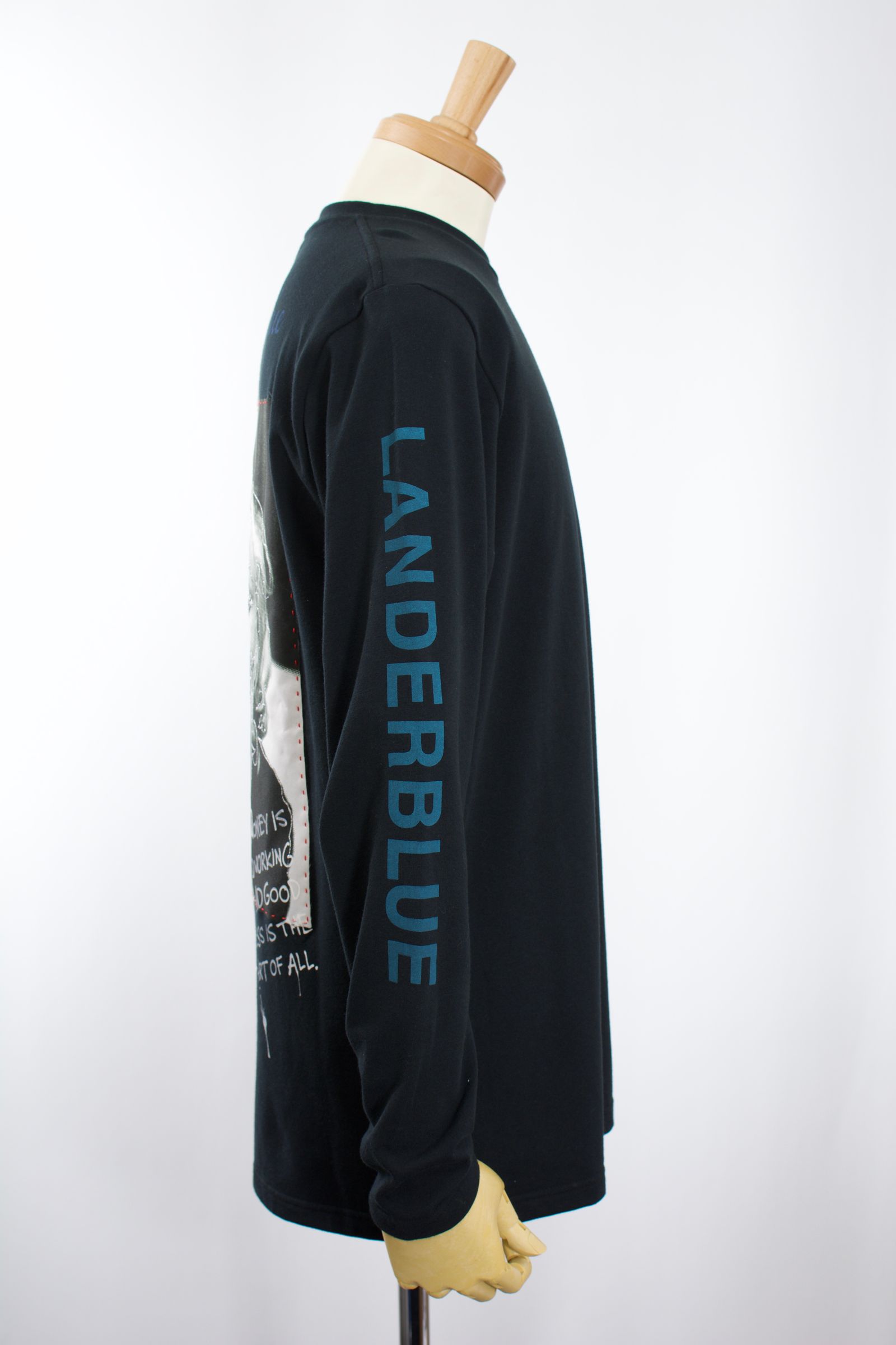 ONEMADE×LANDERBLUE「別注」ONE-710 / Lサイズ / ロングTシャツ / HAND MADE / MAXSIX /MIKIO SUZUKI