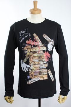TR167AMLS / CHOOSE  / BLACK / グラフィティーTシャツ / アート / MADE IN ITALY