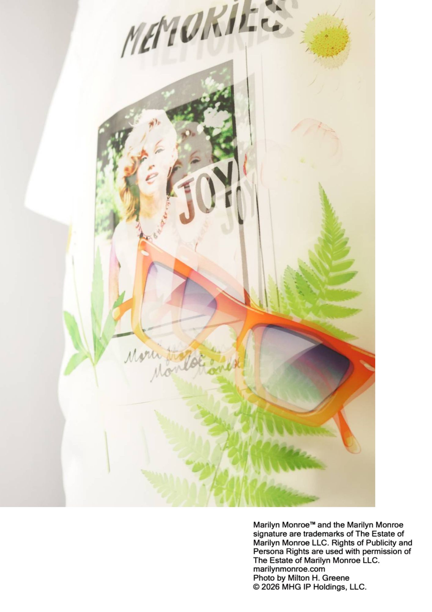 【マリリンモンローデザイン】TR-144 / MONROE JOY / 3DTシャツ / WHITE/ ユニセックス